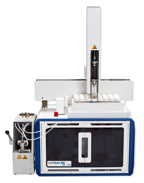 Sulfimax GX Lab with Headspace Module and autosampler for liquid samples